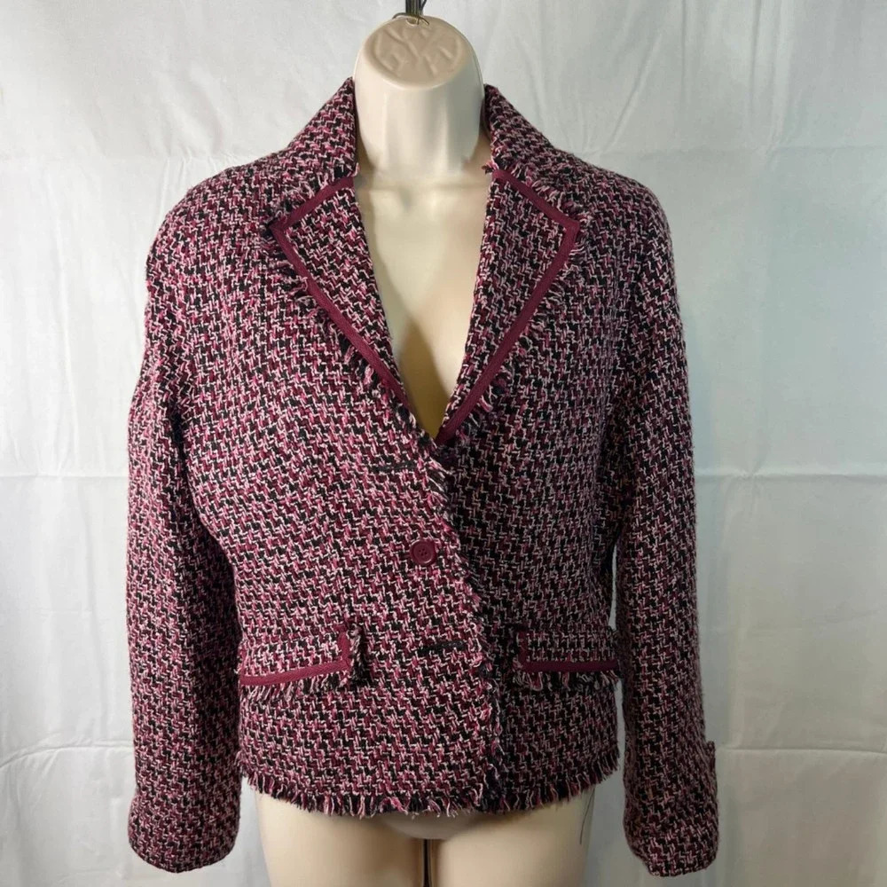 MM Knit Blazer‎ Jacket Size Large